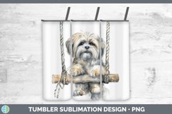 GorgeousSwinging Dogs Tumbler design.