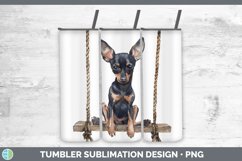 GorgeousSwinging Dogs Tumbler design.