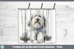 GorgeousSwinging Dogs Tumbler design.
