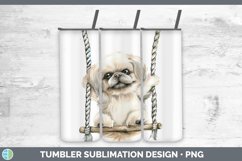 GorgeousSwinging Dogs Tumbler design.