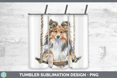 GorgeousSwinging Dogs Tumbler design.