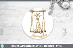 GorgeousSwinging Keychain design.