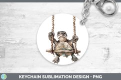 GorgeousSwinging Keychain design.