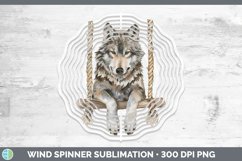 GorgeousSwinging Wind Spinner design.