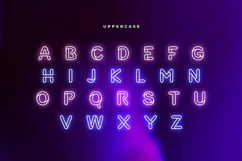 SWIRL - Neon Light Party Font Product Image 6
