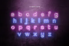 SWIRL - Neon Light Party Font Product Image 7