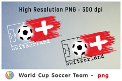 Switzerland National Soccer Team Flag. World Cup 2026 Product Image 1