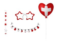 National, Patriotic Party Bundle. Switzerland Product Image 2