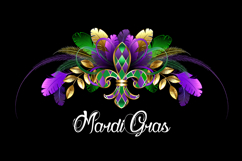 Symmetrical Mardi Gras decoration Product Image 1
