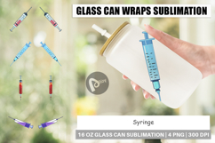 Glass Can Medical Syringe Product Image 1