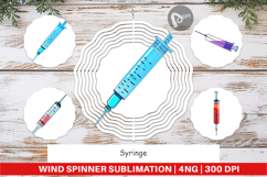 Wind Spinner Medical Syringe Product Image 1
