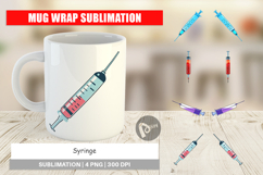 Mug Wrap Medical Syringe Product Image 1