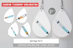 Earring Medical Syringe Product Image 1