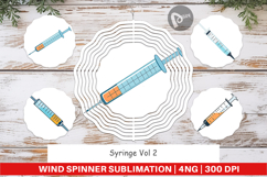 Wind Spinner Medical Syringe Product Image 1