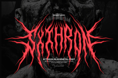 Sythorn | Black Metal Font Product Image 1