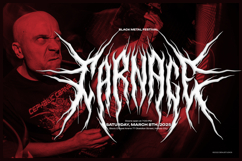 Sythorn | Black Metal Font Product Image 2