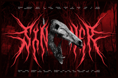 Sythorn | Black Metal Font Product Image 3