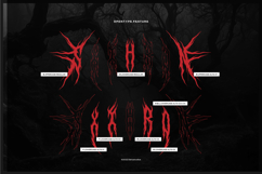 Sythorn | Black Metal Font Product Image 10