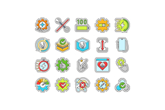 ease of use product icons set vector Product Image 1