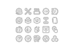 ease of use product icons set vector Product Image 1