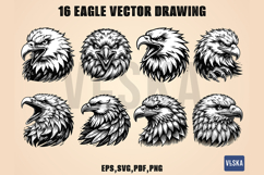 American Eagle Vector SVG Bundle Product Image 2