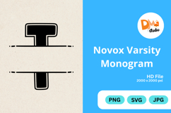 Novox Varsity Monogram Product Image 1