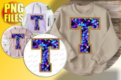 T Doodle Letter Style Clipart Jolly Holiday Theme! Product Image 1