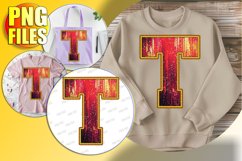 T Doodle Letter Valentine Playful Heart Vibe! Product Image 1