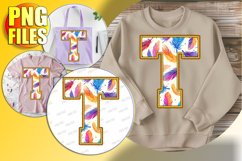 T Doodle Letter Valentine Romantic Playful Style! Product Image 1
