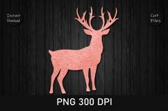 24 Deer Glitter PNG Bundle Product Image 4