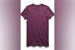 Purple Green T Shirt Logo Branding Mockup Product Image 1