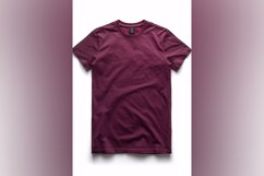 Purple T Shirt Logo Branding Mockup Product Image 1