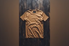 Sand T Shirt Logo Branding Mockup Product Image 1