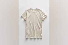 White T Shirt Logo Branding Mockup Product Image 1
