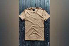 Sand T Shirt Logo Branding Mockup Product Image 1