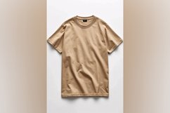 Sand T Shirt Logo Branding Mockup Product Image 1