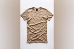 Sand T Shirt Logo Branding Mockup Product Image 1