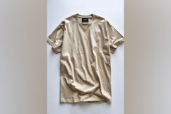 Sand T Shirt Logo Branding Mockup Product Image 1