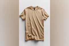 Sand T Shirt Logo Branding Mockup Product Image 1