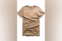 Sand T Shirt Logo Branding Mockup Product Image 1