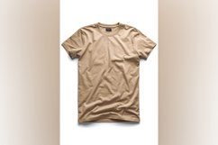 Sand T Shirt Logo Branding Mockup Product Image 1