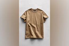 Sand T Shirt Logo Branding Mockup Product Image 1