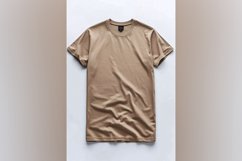 Sand T Shirt Logo Branding Mockup Product Image 1