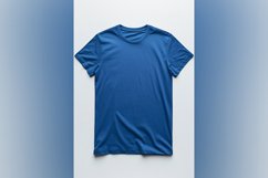Royal Blue T Shirt Logo Branding Mockup Product Image 1