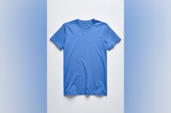 Royal Blue T Shirt Logo Branding Mockup Product Image 1