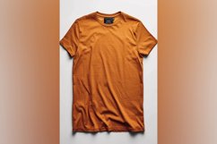 Dark Sand T Shirt Logo Branding Mockup Product Image 1