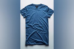 Royal Blue T Shirt Logo Branding Mockup Product Image 1