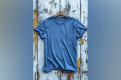 Royal Blue T Shirt Logo Branding Mockup Product Image 1