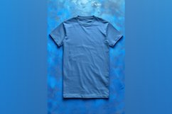 Royal Blue T Shirt Logo Branding Mockup Product Image 1