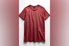Tango Red T Shirt Logo Branding Mockup Product Image 1